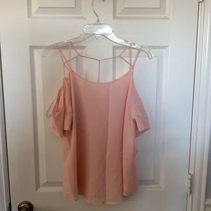Summer top - peach